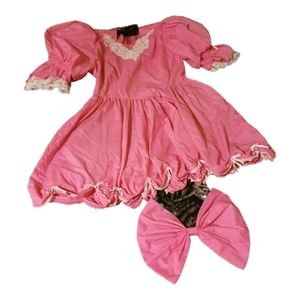 Vintage Handmade Dress From The 60s Size Medium Fit Bo Peep Hem For Extra Spin